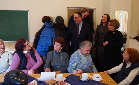 Еврейскую общину Литвы посетил посол США Р. С. Гилкрист
