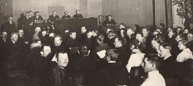 Hundredth Anniversary of Jewish Faction in Lithuanian Constituent Parliament