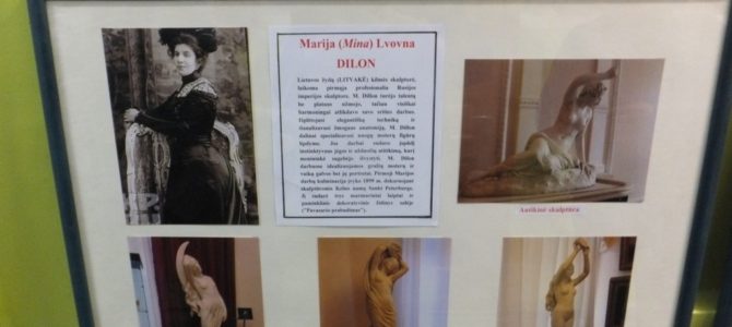 Garsios skulptorės šaknys – Panevėžyje