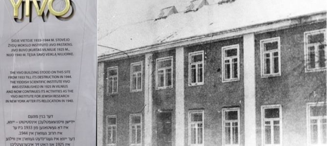 Žydų mokslo institutas YIVO – akademinis Vilniaus stebuklas