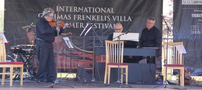 XVII Tarptautinis Chaimo Frenkelio vilos vasaros festivalis Šiauliuose