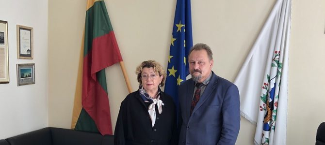 LŽB pirmininkė lankėsi Anykščiuose