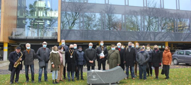 В Каунасе открыли памятный знак еврейскому спортивному союзу “Маккаби”