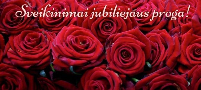 Sveikiname Ženę Nachumovienę su jubiliejumi!