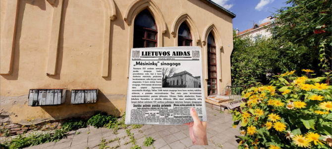 Išmanus žemėlapis kviečia pažinti Kauno žydų kultūros paveldą