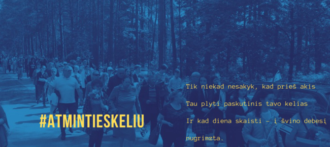 Symbolic Commemoration of Holocaust Victims at Ponar