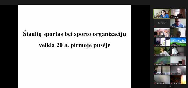 Šiaulių krašto žydų bendruomenės projektas „Sportas – neatsiejama sėkmingo žmogaus gyvenimo dalis”