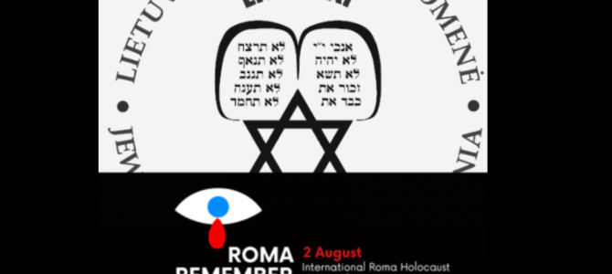 Minime Romų genocido atminimo dieną