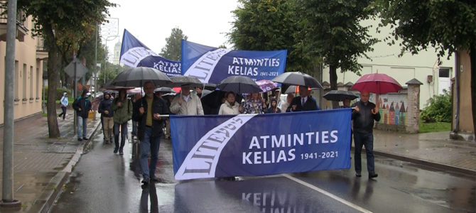 Molėtai Marks 80th Anniversary of Holocaust with Commemorative March, New Monument