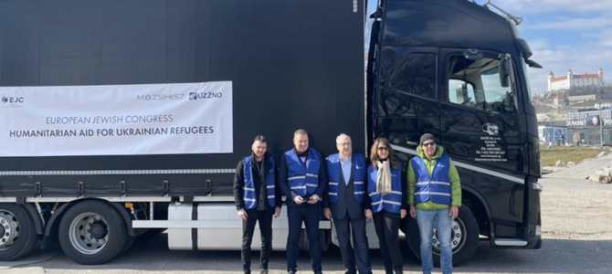 EJC – Europos žydų kongresas pradeda teikti pagalbą iš Ukrainos bėgantiems pabėgėliams