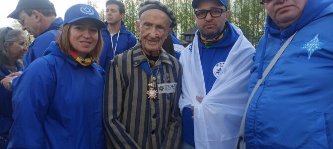 Lithuanians at March of the Living in Poland