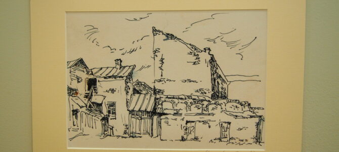 Выставка А. Ганелина в Еврейской общине Литвы