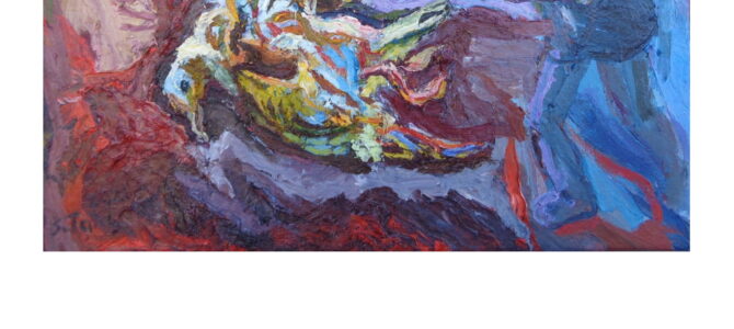 Kvietimas į Solomono Teitelbaumo tapybos parodą ,,MALDA ŽUVĖDRAI”