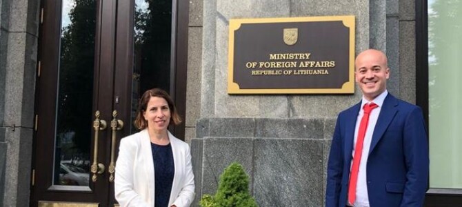 Darbą pradeda naujai paskirta Izraelio ambasadorė Lietuvoje Darbą pradeda naujai paskirta Izraelio ambasadorė Lietuvoje