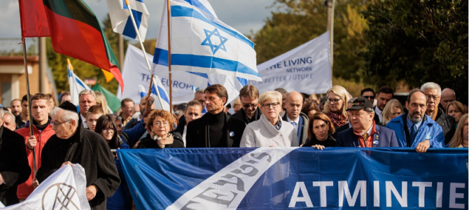 Holocaust Victims Remembered at Ponar
