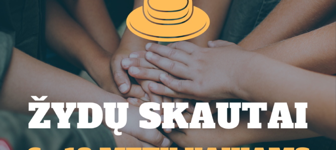Ketvirtadienį, lapkričio 3 d., 16:30 val. Lietuvos žydų (litvakų) bendruomenėje vyks žydų skautų sueiga. Kviečiame 6-18 m. jaunimą iš viso Vilniaus prisijungti.