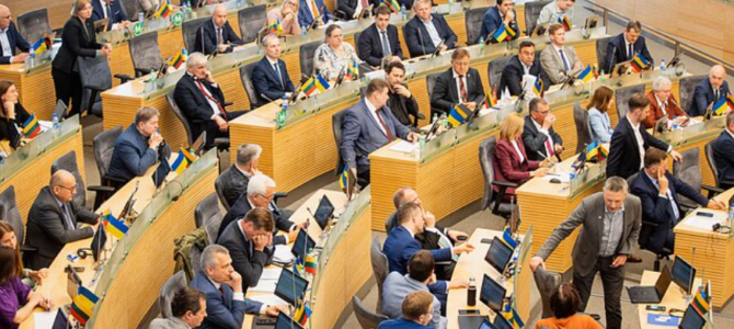 Lithuanian Parliament Allocates 37 Million Euros for Private Property Looted from Jews
