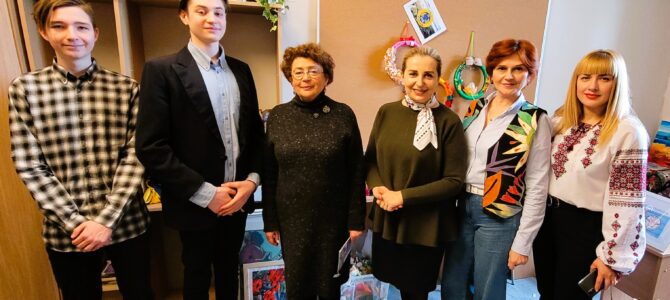 LJC Chairwoman Delivers Purim Treats to Ukrainian Child Refugees