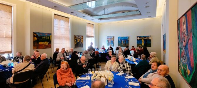 Purim for Seniors at the Community