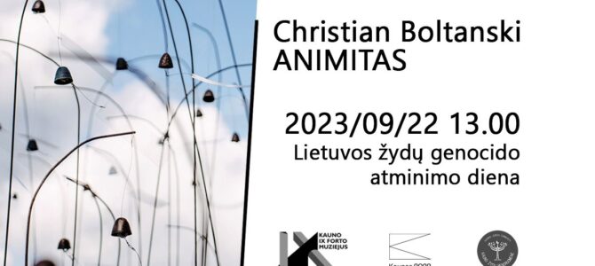 #VilniusGhetto80: Lietuvos žydų genocido atminimo diena. Christian Boltansky ANIMITAS