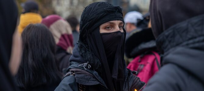 Pro-Palestinian March in Vilnius