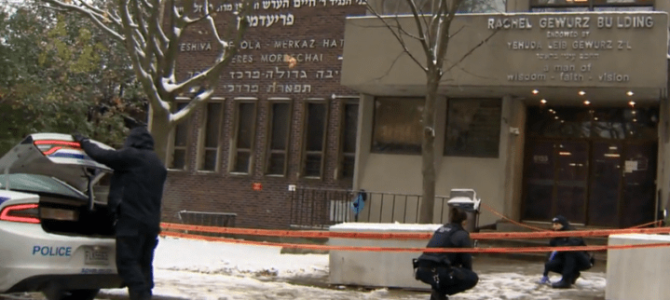 Anti-Semitic Terrorism Continues in Montreal Anti-Semitic Terrorism Continues in Montreal