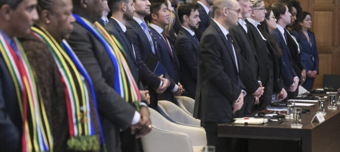 Tarptautinis Teisingumo Teismas priėmė sprendimą byloje prieš Izraelį