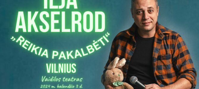 Russian Israeli Comedian to Perform in Vilnius