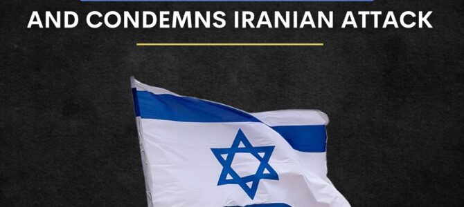 Europos žydų kongresas reiškia solidarumą su Izraeliu ir smerkia Irano puolimą prieš žydų valstybę