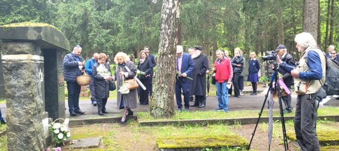 Yom HaShoah Observed in Lithuania