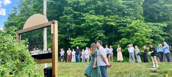 Įamžintas Dubingių štetlas