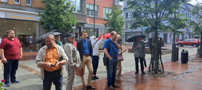 Šiaulių apskrities žydų bendruomenė: pagerbtas garsus skulptorius Šiaulių apskrities žydų bendruomenė: pagerbtas garsus skulptorius