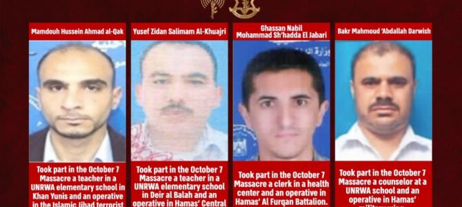 UNRWA Law to Designate Agency as Terror Organization Passes First Knesset Reading