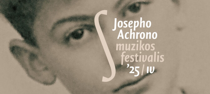 Tarptautinio Josepho Achrono muzikos festivalio renginiai Vilniuje