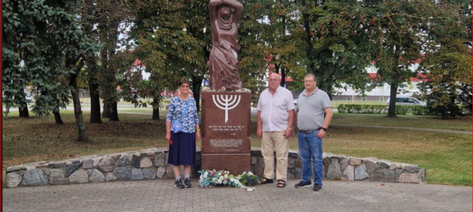 Rugpjūčio pabaigoje Panevėžio žydų bendruomenę aplankė ypatingi svečiai