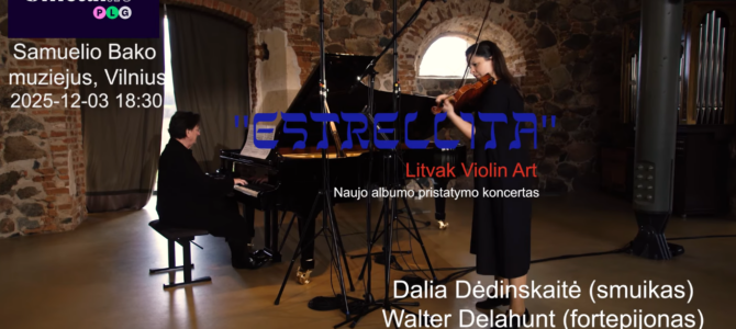 Приглашаем на презентацию альбома „Estrellita”