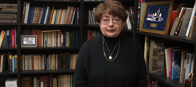 Lietuvos žydų (litvakų) bendruomenės pirmininkės Fainos Kukliansky sveikinimas Lietuvos žydų (litvakų) bendruomenės pirmininkės Fainos Kukliansky sveikinimas