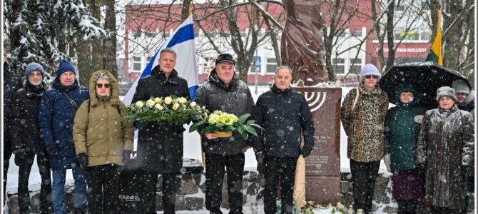 Tarptautinė Holokausto aukų atminimo diena Panevėžyje Tarptautinė Holokausto aukų atminimo diena Panevėžyje