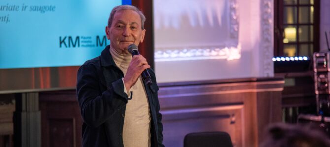 Padėka Kauno žydų bendruomenės pirmininkui Gercui Žakui