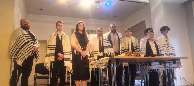 Праздник Бар/Бат-мицвы в Еврейской общине (литваков) Литвы