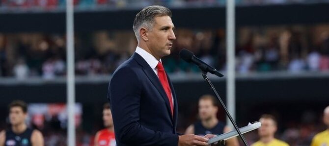 Australian Football Pays Tribute to “Bondi Victims,” Omits All Mention of Jews