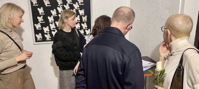 Šiauliai Jewish Community Marks Rescuers Day with Butterfly Project