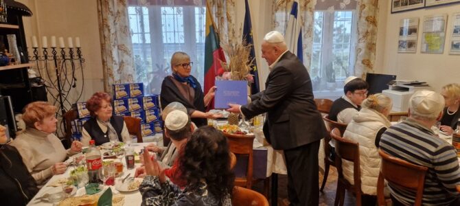 Šventė Panevėžio žydų bendruomenėje