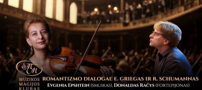 Būtina išgirsti: Evgenia Epshtein ir Donaldas Račys