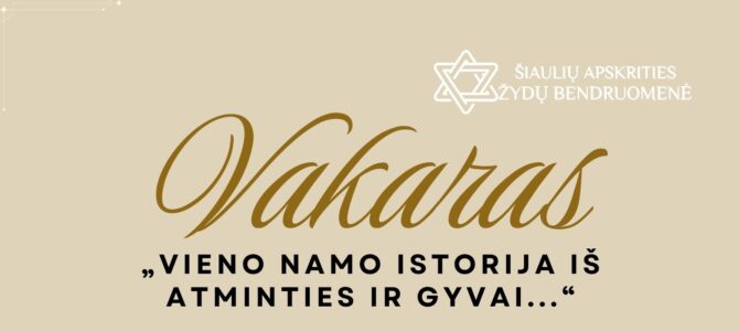 Jaukus vakaras Šiauliuose