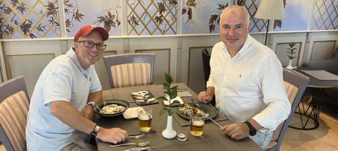 Rabbi Visits Ukmergė