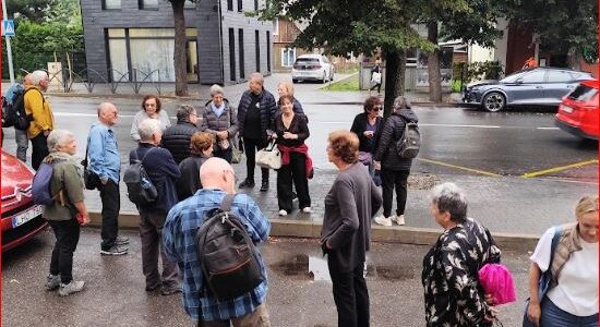 Delegation from Haifa Visits Panevėžys Jewish Community