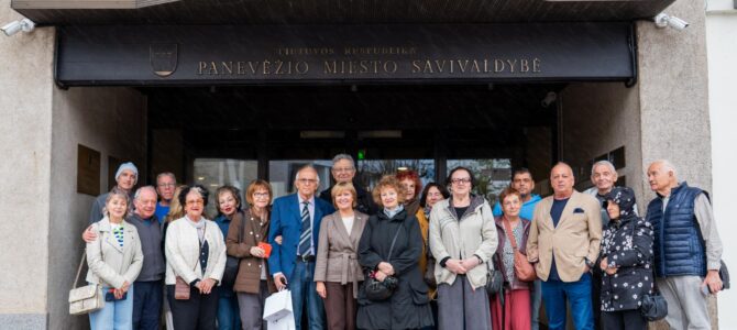 Panevėžyje vieši litvakų delegacija – daugumos svečių šaknys šiame krašte