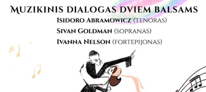 Kauno žydų bendruomenė kviečia į koncertą, skirtą meilei