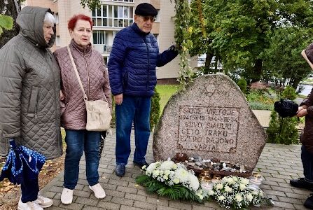 Šiaulių krašto žydų bendruomenė paminėjo Lietuvos žydų genocido aukų atminimo dieną